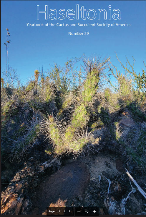 Haseltonia 29